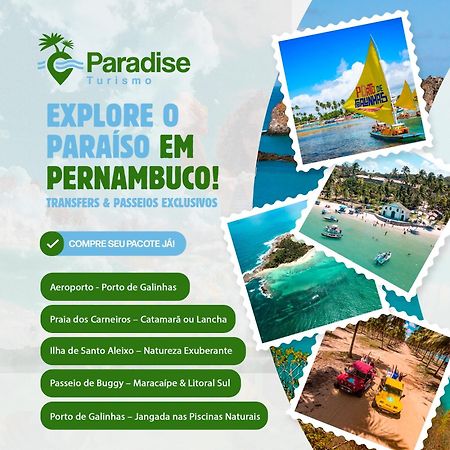 Flat Praia Dos Carneiros Eco Resort 26 Tamandaré Esterno foto